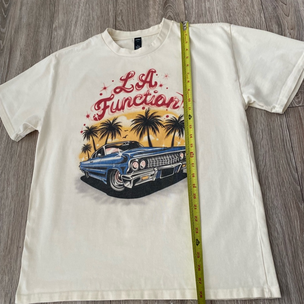 La Function Cream Graphic Tee - image 5